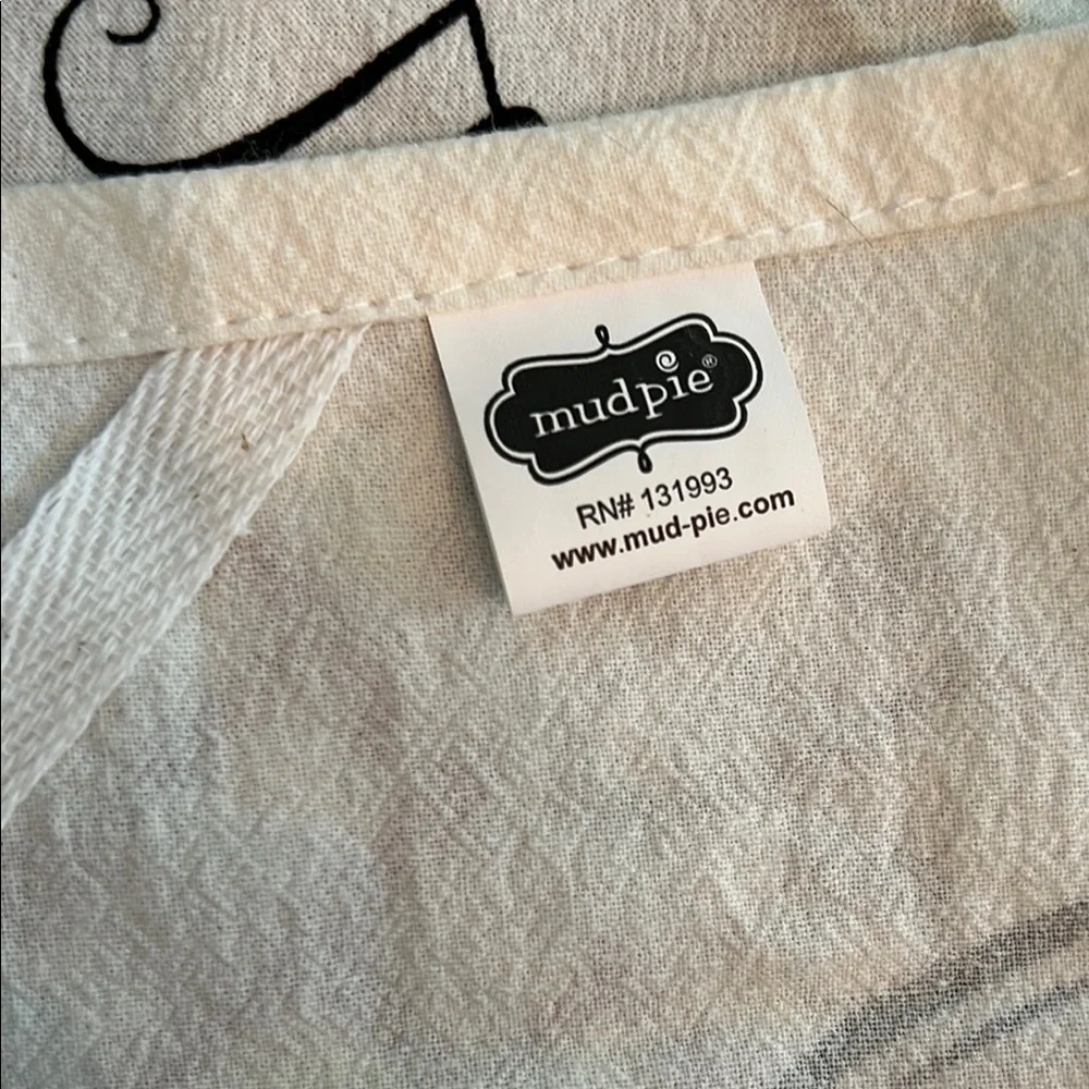 Mud Pie Southern Food Groups Linen Kitchen Towel